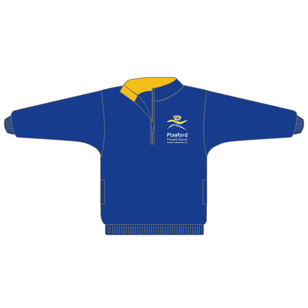 Playford PS 2027 – Quarter Zip Jumper