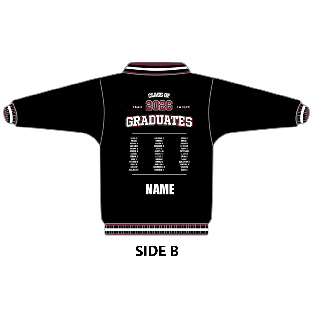 Al Siraat College 2026 – Reversible Bomber Jacket (BOYS)