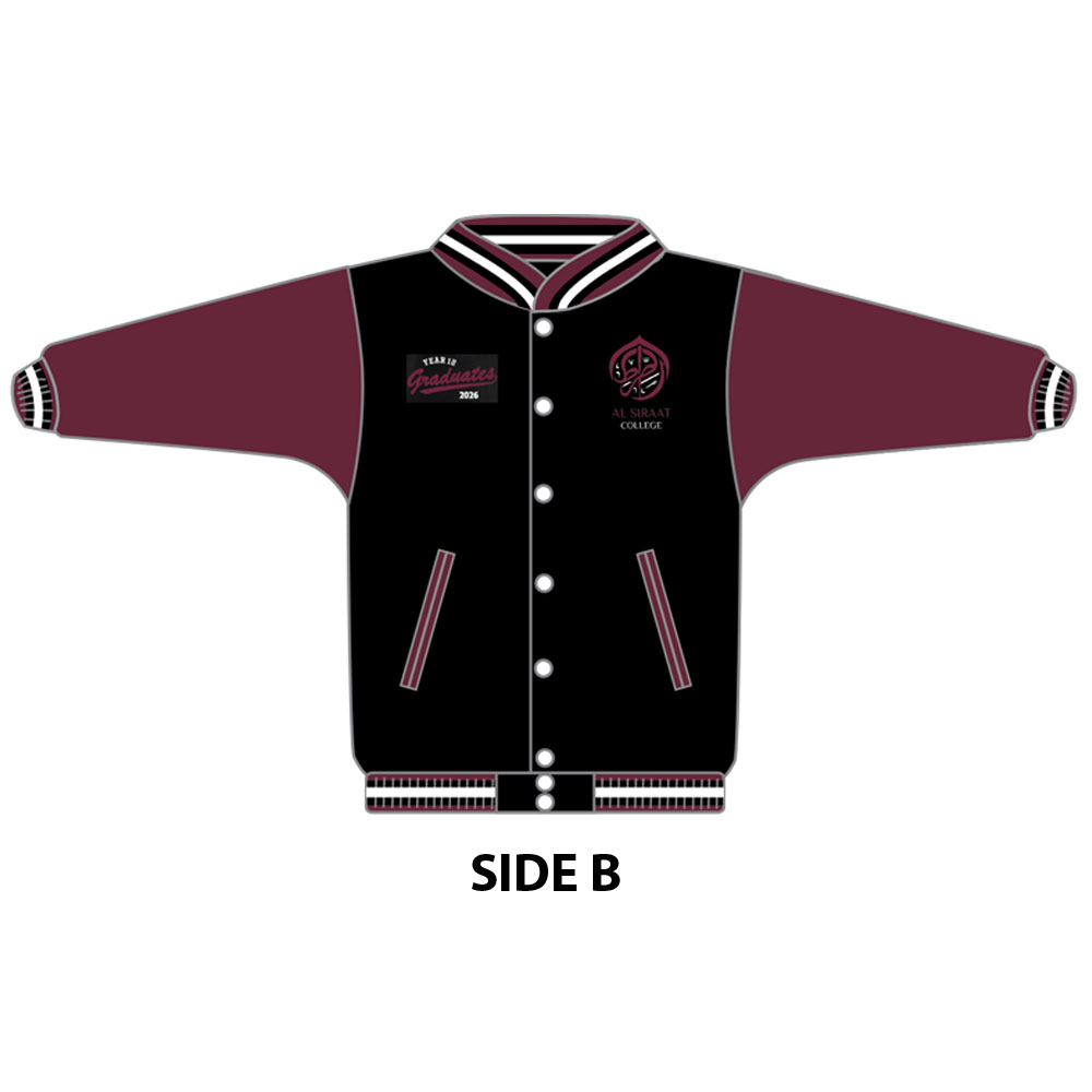 Al Siraat College 2026 – Reversible Bomber Jacket (GIRLS)