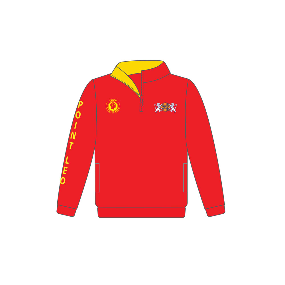 Point Leo SLSC – Quarter Zip Jumper