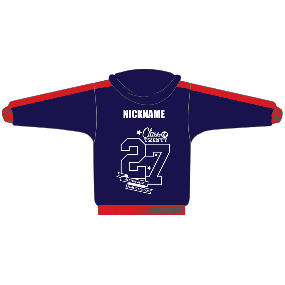 Alstonville PS 2027 – Nickname Printed (HOODIE ONLY)
