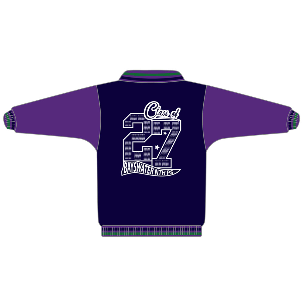 Bayswater North PS 2027 – Zip Bomber Jacket