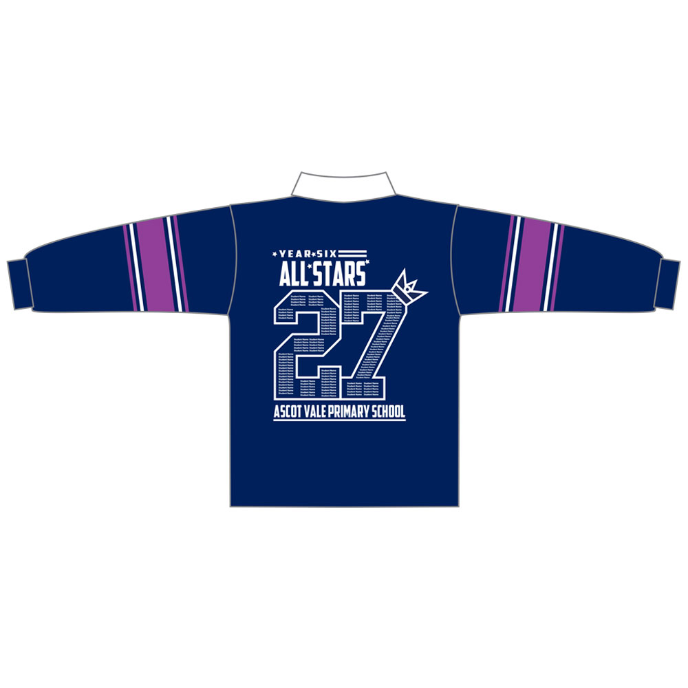 Ascot Vale PS 2027 – Rugby Jersey